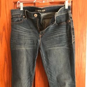 NWOT Express Jeans Semi Flare Size 10R